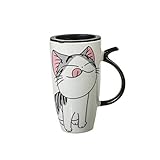lachineuse – Taza Gigante Lucky Cat – Diseño asiático Kawaii