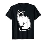 Camiseta de gato siam. Camiseta
