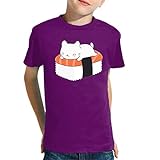 the Fan Tee Camiseta de NIÑOS NIÑAS Gatos Felino Siames Mascota Divertido 001 9-10 Años