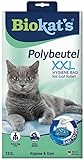 Biokat's bolsas XXL de polietileno - Para colocar en el arenero para gatos, para el cambio...
