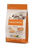 Nature's Variety Selected, Pienso para Gatos Adultos Esterilizados, Sin cereales, con Pollo campero...