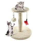 Zubita Rascadores para Gatos, Árbol para Gatos Arañazo Gatos Juguetes de Sisal Natural, Cat Toy...