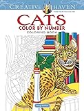 Creative Haven Cats Color by Number Coloring Book